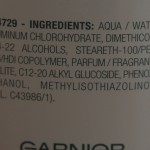 Deo ohne Alkohol - Ingredients